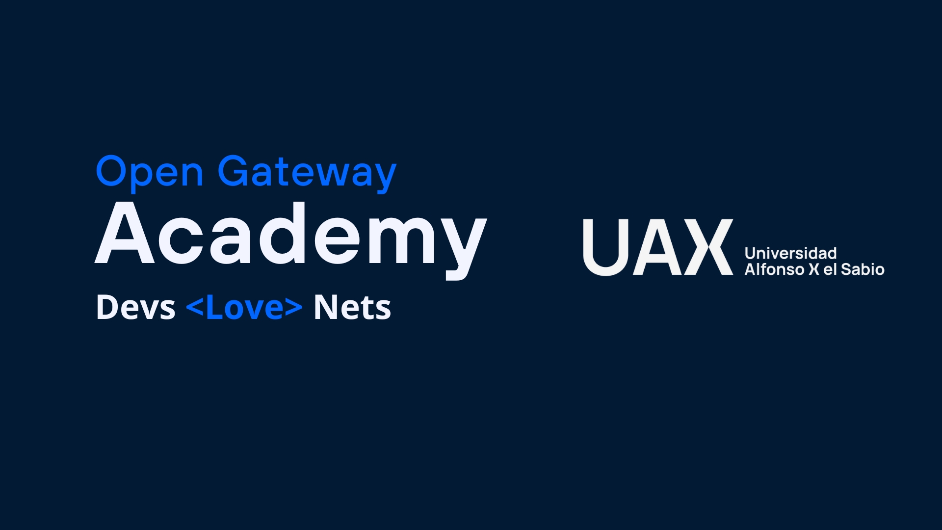 OGWAcademy UAX 2025